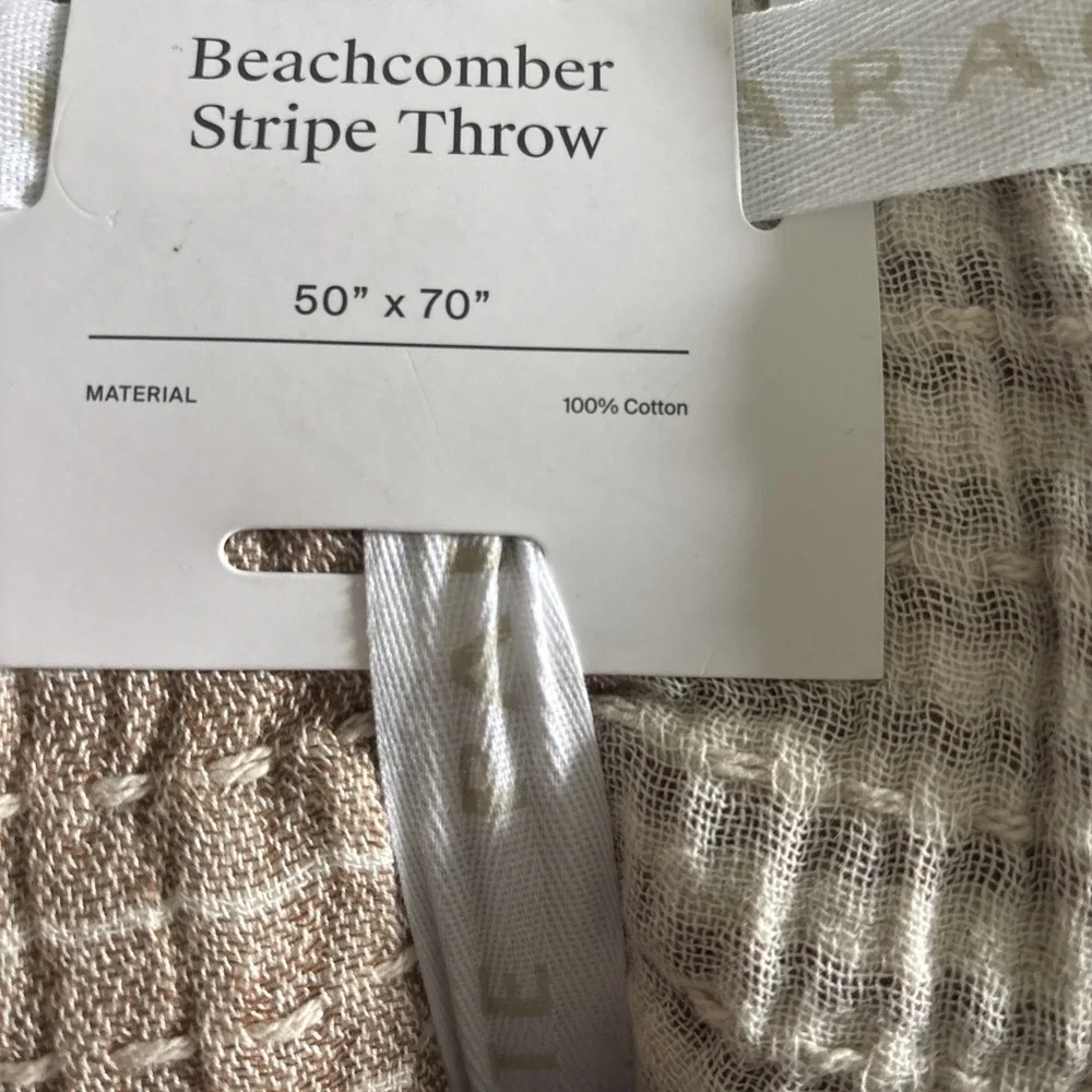 Beachcomber Stripe Throw - Parachute